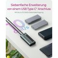 RAIDSONIC ICY BOX 7v1 USB Hub, USB-C 3.2 Gen2