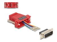 D-Sub 15 pin male to RJ12 female Assembl