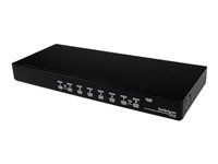 8 Port 1U Rackmount USB PS/2 KVM Switch - SV831DUSBGB