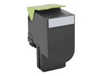 Vysoká výtěžnost - černá - originální - kazeta s barvivem LCCP, LRP - pro Lexmark CX410de, CX410dte, CX410e, CX510de, CX510dhe, CX510dthe