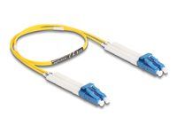 Optical Fiber Cable LC Duplex to LC Dupl