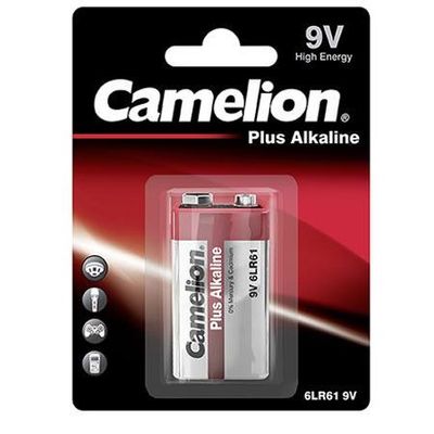 CAMELION Baterie alkalická PLUS Block 9V 1ks 6LR61