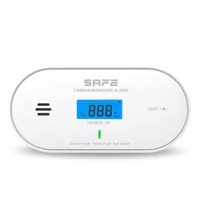 Detektor oxidu uhelnatého SAFE 10YDCO-RF