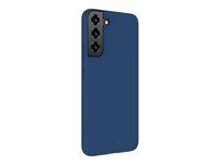 Zadní kryt pro mobilní telefon - silikon, recyklovaný plast - modrá pacifik - pro Samsung Galaxy S22+