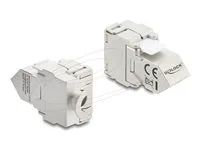 Keystone Module RJ45 jack to LSA Cat.6A