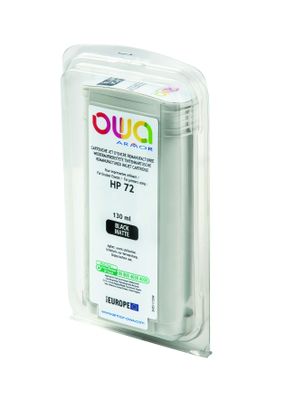 OWA Armor ink-jet kompatibilní s HP DJ T1100 černý mat, 130ml, kom.s C9403A