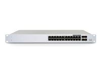 Cisco Meraki MS130-24P - Prepínac - rízený - 24 x 10/100/1000Base-T + 4 x gigabitu SFP - Lze montovat do rozvadece - PoE++ (370 W)