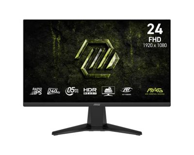 MSI MAG/245F X24/23,8''/IPS/FHD/240Hz/0,5ms/Čierna/3R