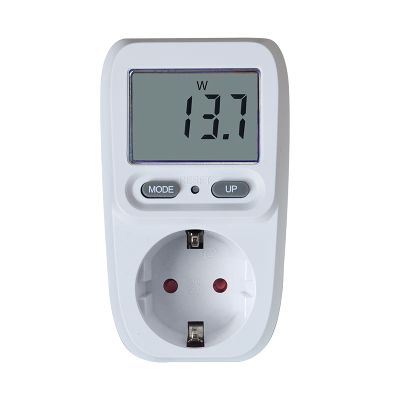 Měřič spotřeby elektrické energie GETI GPM02 s německou zásuvkou