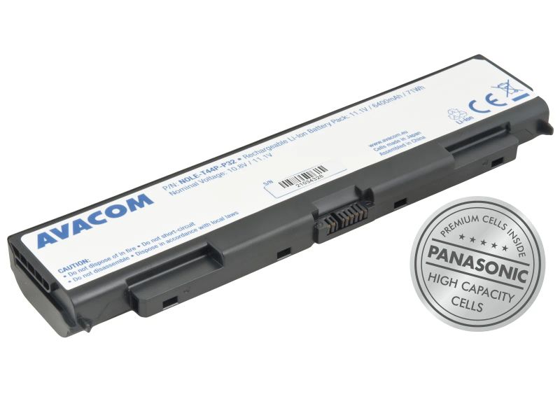 Baterie AVACOM pro Lenovo ThinkPad T440P, T540P 57+ Li-Ion 11,1V 6400mAh 71Wh