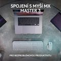 LOGITECH MX Keys S, Bezdrátová klávesnice, SK/CZ