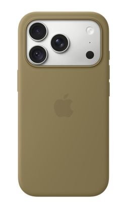 iPhone 18 Pre Silicone Case with MS - Olive