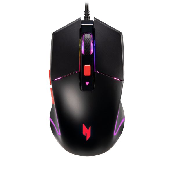 Acer Nitro NMW100/Herní/Optická/Pro praváky/7 200 DPI/Drátové USB-A/Černá