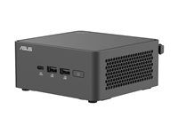 ASUS NUC 15 Pro Tall Kit RNUC15CRHU500000 - Barebone - mini PC 1 x Core Ultra 5 225H / až 4.9 GHz - vPro - RAM 0 GB - Arc Graphics 130T - Gigabit Ethernet, 2.5 Gigabit Ethernet, IEEE 802.11ax (Wi-Fi 6), Bluetooth 5.4, IEEE 802.11be (Wi-Fi 7) - cerná