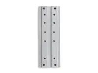 Upevňovací komponent (montážní kolejnice) - pro plochý panel - hliník - montáž na stěnu - pro ARMS 100 series, 200 series, 300 series, 400 series