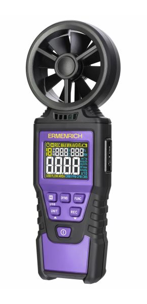 Digitální anemometr Ermenrich Seek DN30