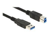 Kabel USB - USB typ A (M) do USB Type B (M) - USB 3.0 - 5 m - černá