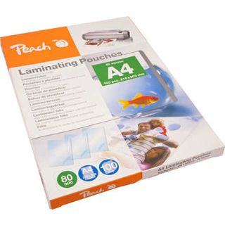 PEACH -- Laminovací fólie A4 80mi 100ks PP580-02