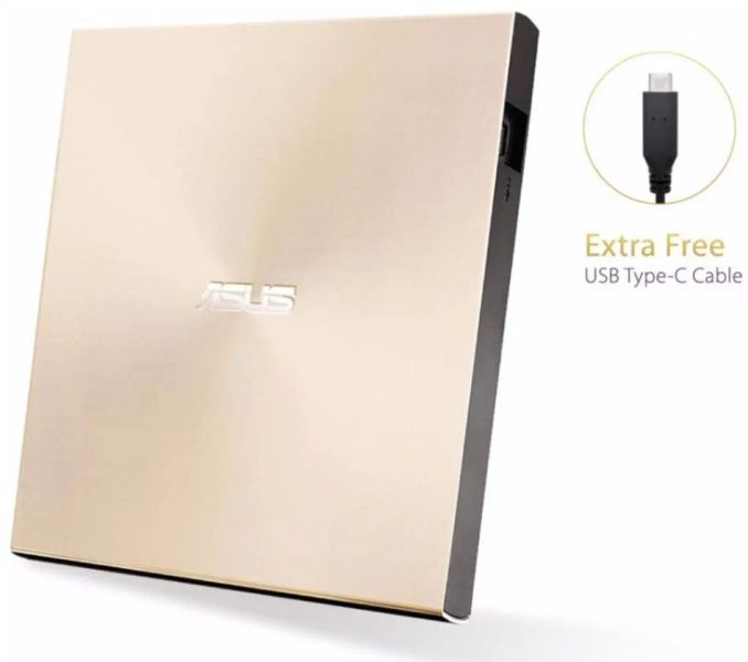 ASUS SDRW-08U9M-U zlatá ultraslim DRW USB-C/A