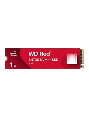 QNAP WD, SSD, Red SN700, PCIe NVMe Gen3, M.2 2280, 1TB, WDS100T1R0C