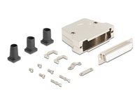Sub-D connector housing 50 pin metal inc