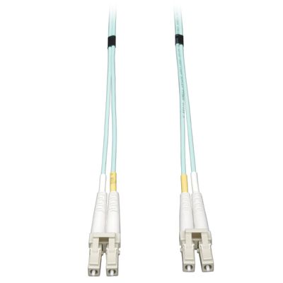 Optický patch kabel 10Gb Duplex Multimode 50/125, OM3 (LC/LC), modrá, 3m