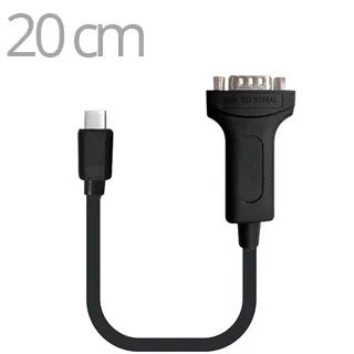 KABEL KU31-232A redukce z USB3.1/C na RS232 0,2m