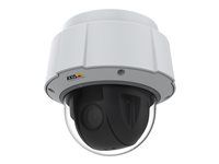 AXIS Q6074-E 60 Hz - Sítová bezpecnostní kamera - PTZ - venkovní - odolná proti vandalum a vode - barevný (Den a noc) - 1280 x 720 - 720/60p - objektiv auto iris - LAN 10/100 - H.264, MPEG-4 Part 10, AVC, H.265, MPEG-H Part 2, HEVC, MJPEG - High PoE