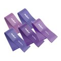 Guma posilovací REBEL Mini Band L 2,3-18,2kg 5ks mix purple
