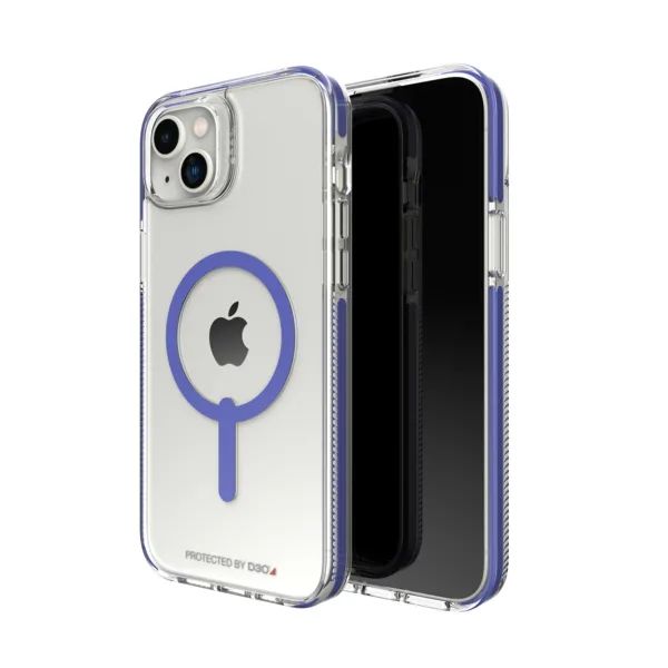 ZAGG GEAR4 Santa Cruz Snap kryt iPhone 14 Plus modrý