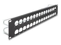 19  D-Type Patch Panel with strain relie