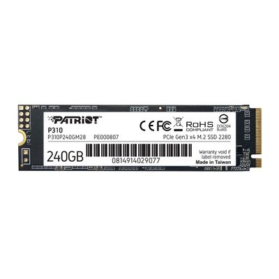 PATRIOT P310/240GB/SSD/M.2 NVMe/5R