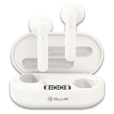 TELLUR Flip, TWS BT Bezdrátová sluchátka, wht