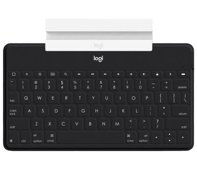 Logitech KEYS TO GO/Bezdrátová Bluetooth/UK layout/Černá