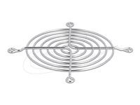 Fan Grill 92 x 92 mm silver