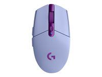 Myš - optický - 6 tlačítka - bezdrátový - 2.4 GHz - bezdrátový přijímač USB - šeřík