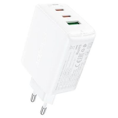 Acefast PD65W GaN nabíjačka biela