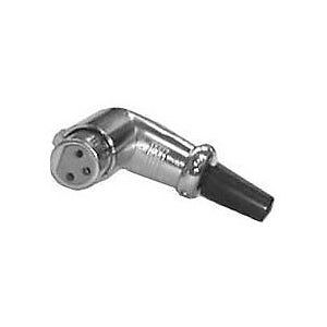 Zásuvka MIC kabel kov 3PIN úhlový