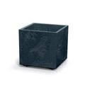 Květináč SIERRA SQUARE BETON EFFECT antracit 38,5cm