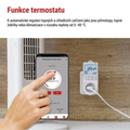 Smart termostat EMOS do zásuvky s funkcí digitálního časovače 2v1 s WiFi