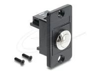 Delock Panel Mount Push-button black