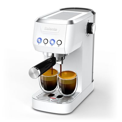 Salente Coffio, pákový kávovar, bílý
