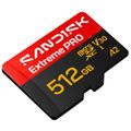 SanDisk Extreme PRO SDXC 512GB 250MB/s V30 + adaptér