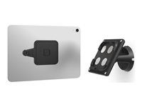 Montážní sada (magnetický nástěnný držák) - na šířku/na výšku - pro tablet - univerzální - uzamykatelný - černá - velikost obrazovky: up to 13"