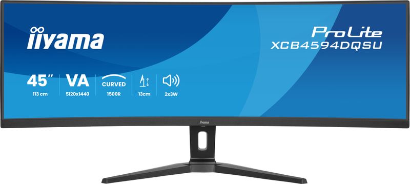 iiyama ProLite/XCB4594DQSU-B1/44,5"/VA/DQHD/75Hz/2ms/Černá/3R