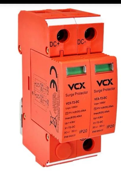 VCX Professional prepäťová ochrana pre fotovoltiku DC T2, 2P, 1000 V, 20/40 kA