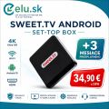 Sweet TV Box INEXT TV5 Ultra + 3 měsíce SWEET.TV ZDARMA