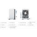 SYNOLOGY NAS Server DS223J 2xHDD