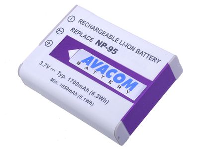 Baterie AVACOM Fujifilm NP-95 Li-Ion 3.7V 1700mAh