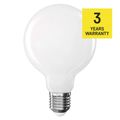 Žárovka LED E27 7,8W G95 bílá teplá EMOS ZF2D52 (75W)